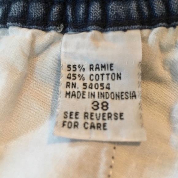 3/$20 Blue plaid shorts - Picture 5 of 5